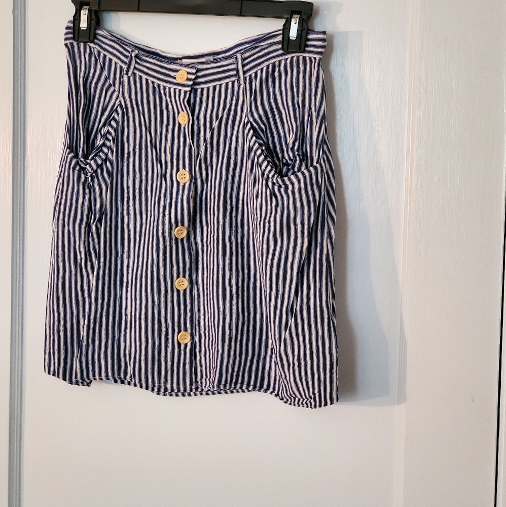 Urban Outfitter Button Down Mini Skirt